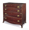 George III mahogany chest of drawers