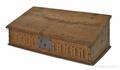George I oak lock box