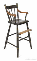 Pennsylvania painted highchair