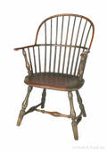 Philadelphia sackback Windsor chair ca 1790