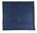New England linsey woolsey quilt ca 1800