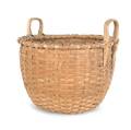 Split oak corn basket 19th c