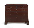 Pair of Henkel Harris mahogany chest of drawers