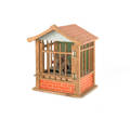 Chicken house squeak toy
