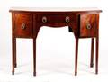 Diminutive Georgian Bowfront Mahogany Sideboard