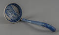 Historical blue Staffordshire ladle 19th c