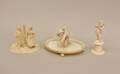 Three Small Carved Ivory Figures