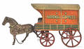 Converse tin litho  National Express  horse drawn wagon