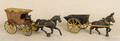 Ives cast iron horse drawn ice wagon