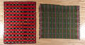 Two American woven coverlets