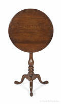 Queen Anne walnut candlestand ca 1770