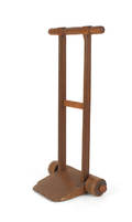 English oak hand truck