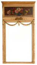 French trumeau mirror