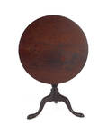 George II mahogany tea table
