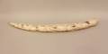 PreBan Carved Ivory Elephant Tusk