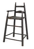 Pennsylvania ladderback highchair