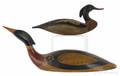 Two contemporary carved and painted duck decoys