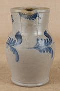Pennsylvania stoneware pitcher 19th c
