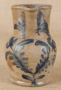 Pennsylvania stoneware pitcher 19th c