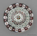 Antique Baccarat concentric millefiori paperweight