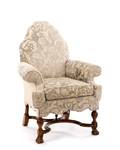 Edwardian Period William and Mary Walnut Armchair