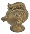 Cast iron  Tabby  mechanical bank