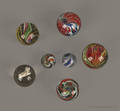 Collection of seven marbles