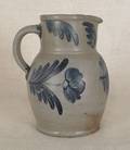 Pennsylvania stoneware pitcher 19th c