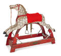 Painted hobby horse