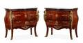 Pair of Louis XV Style Bronze Mounted Commodes