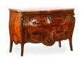 Louis XV Style Marble Top Bronze Mounted Commode