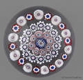 Antique Baccarat concentric millefiori paperweight