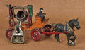 Kenton cast iron horse drawn cement mixer