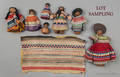 Collection of approximately sixteen ethnographic dolls