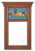 Pennsylvania folk art mirror ca 1840