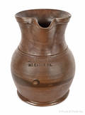Centre County Pennsylvania stoneware pitcher 19th c