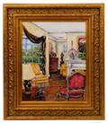 Ann Copelan Interior Oil Artists Living Room