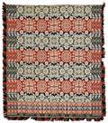Berks County Pennsylvania Jacquard coverlet dated