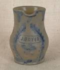 Pennsylvania stoneware pitcher 19th c