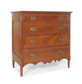 Pennsylvania Sheraton cherry chest of drawers