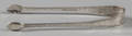 New York bright cut silver sugar tongs ca 1795