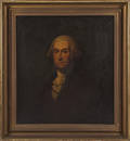 Oil on canvas portrait of George Washington ca 1840