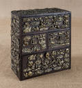 Chinese oak valuable chest 19th c