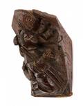 16th C Flemish Carved Oak Corbel St Nicholas