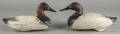 Two Susquehanna River canvasback duck decoys early 20th c