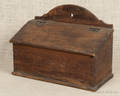 Pennsylvania walnut hanging salt box