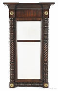 Federal mahogany mirror