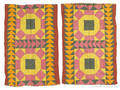 Pair of Pennsylvania pieced pillow shams 19th c