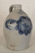 Pennsylvania twogallon stoneware jug 19th c