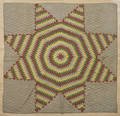Pieced Bethlehem star quilt